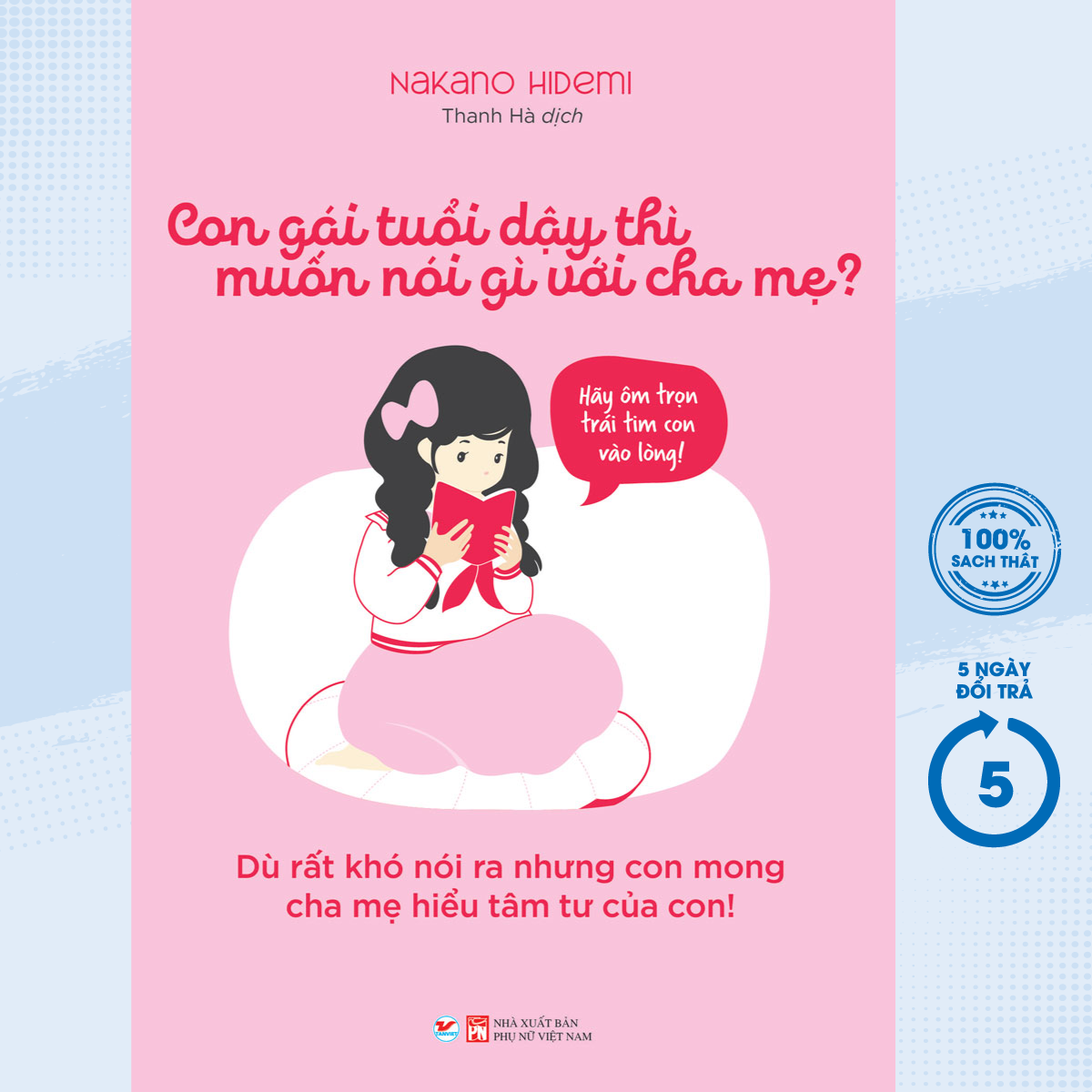 Sách - con gái tuổi dậy thì muốn nói gì với cha mẹ - newshop