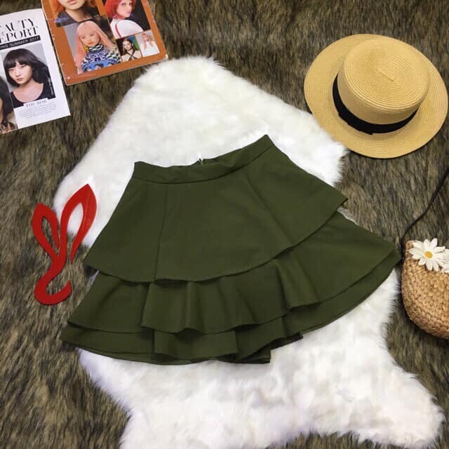 [HCM]Quần Váy Tầng #Bigsize(55=>90KG)