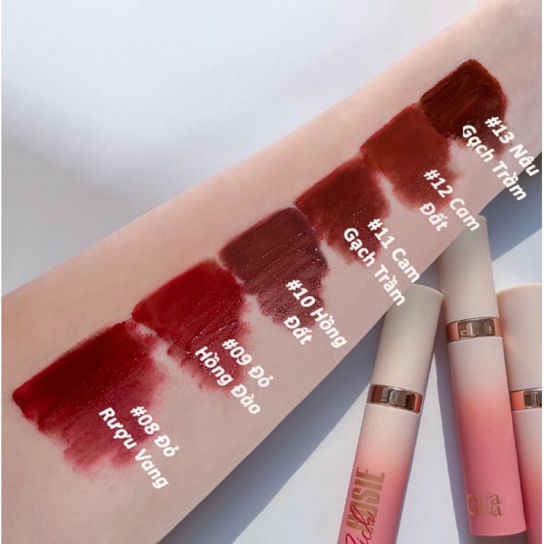 Son kem Gilaa  Long Wear Lip Cream