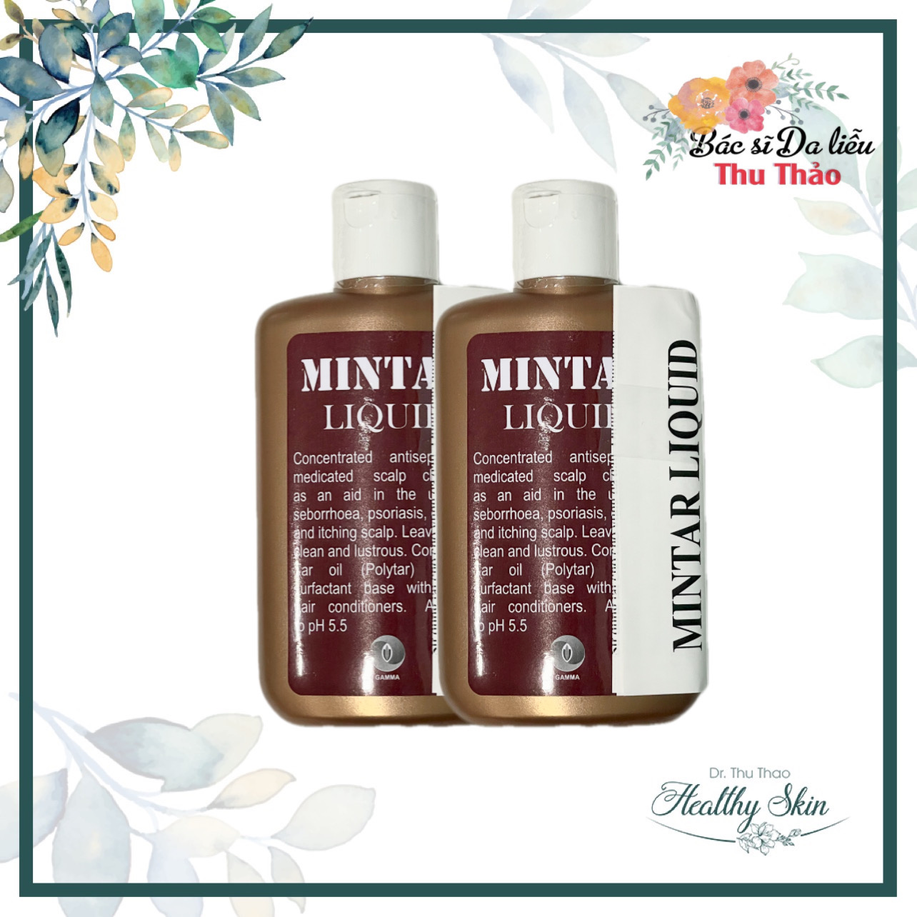 [150ML] DẦU GỘI GIẢM GÀU MINTAR LIQUID