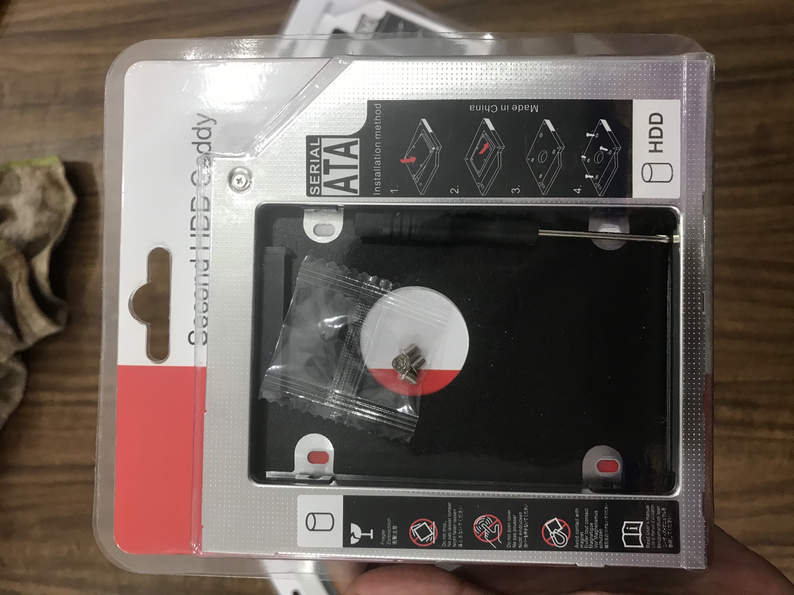 Candy bay giữ SSD.HDD ( Mỏng )