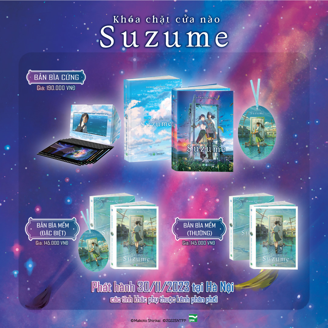 Sách Khóa Chặt Cửa Nào Suzume - Chang Book