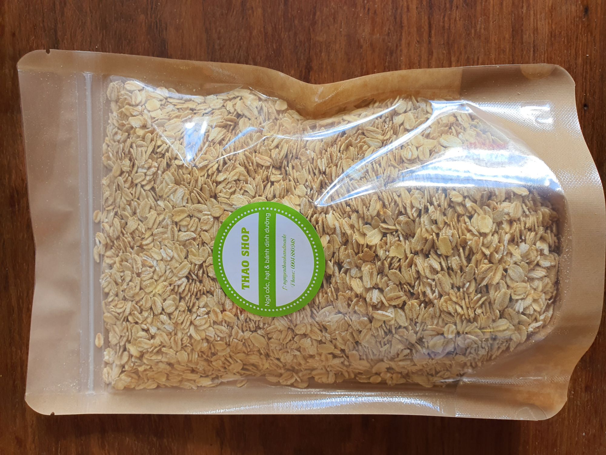 Yến mạch úc cán dẹt -500gr