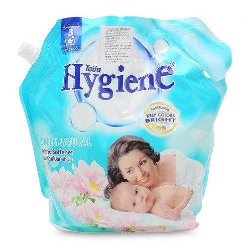 [HCM]NƯỚC XẢ VẢI HYGIENE 1800ML THÁI LAN [MÀU XANH LÁ ]