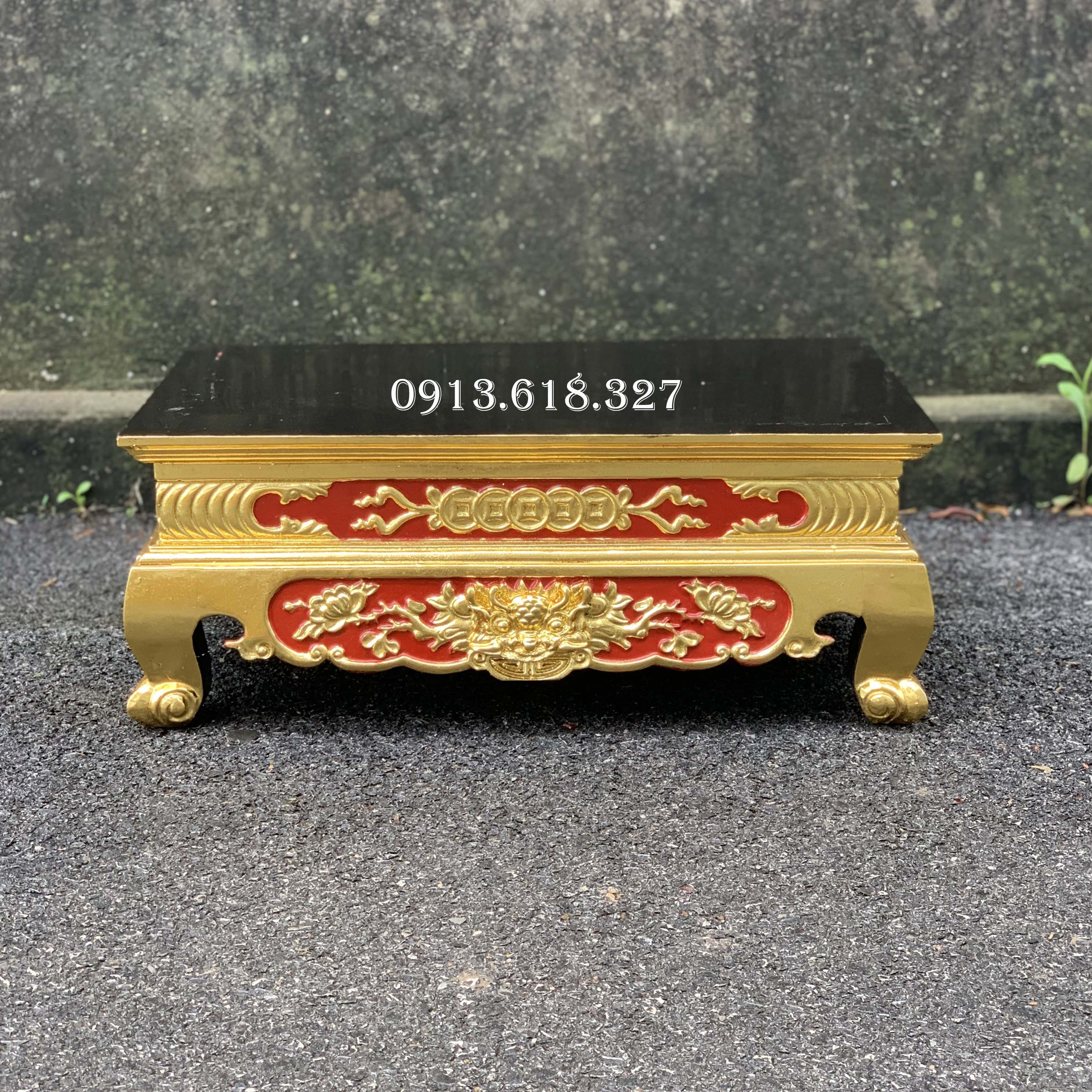 Bàn hàu gỗ mít,mâm xà gỗ,bàn kê đồ thờ cúng,bàn hầu to cỡ kích thước bàn nhỏ 61x40x23,bàn to 67x48x23