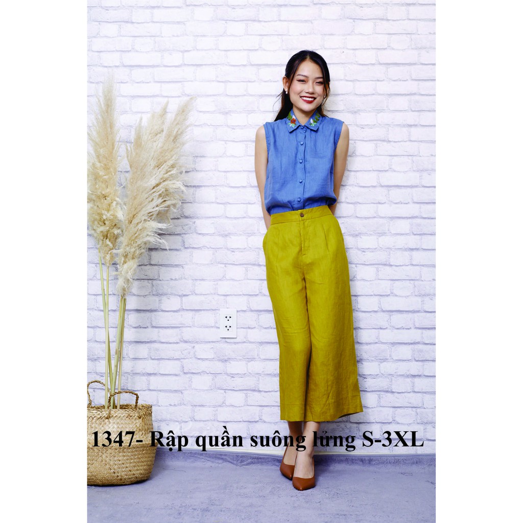 Rập giấy mã 1347- rập quần suông lửng
