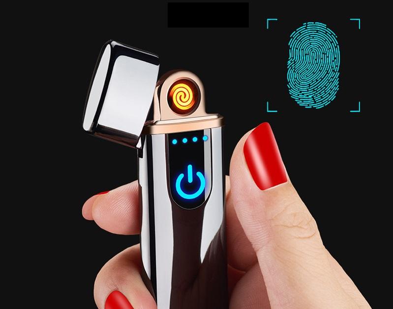[HCM]Bật lửa cảm ứng không dùng gas nạp sạc USB - hàng cao cấp