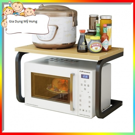 [HCM]Kệ lò vi sóng chữ C đa năng