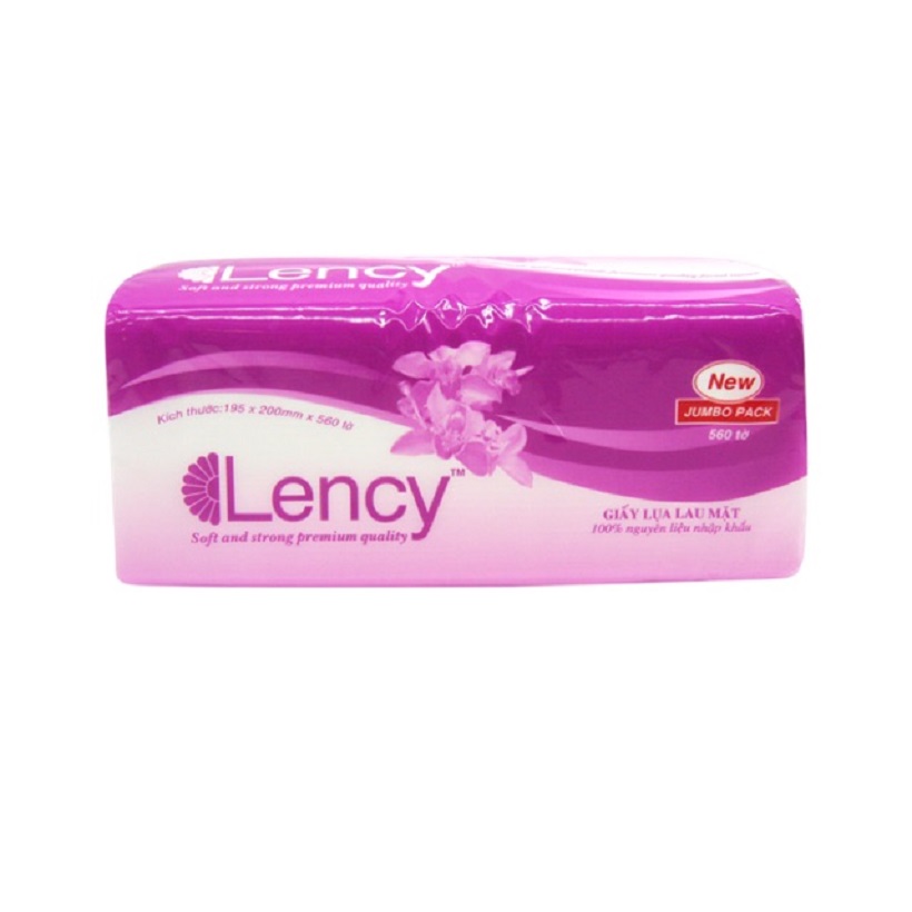 Khăn giấy lụa Lency 180 tờ (3 lớp)