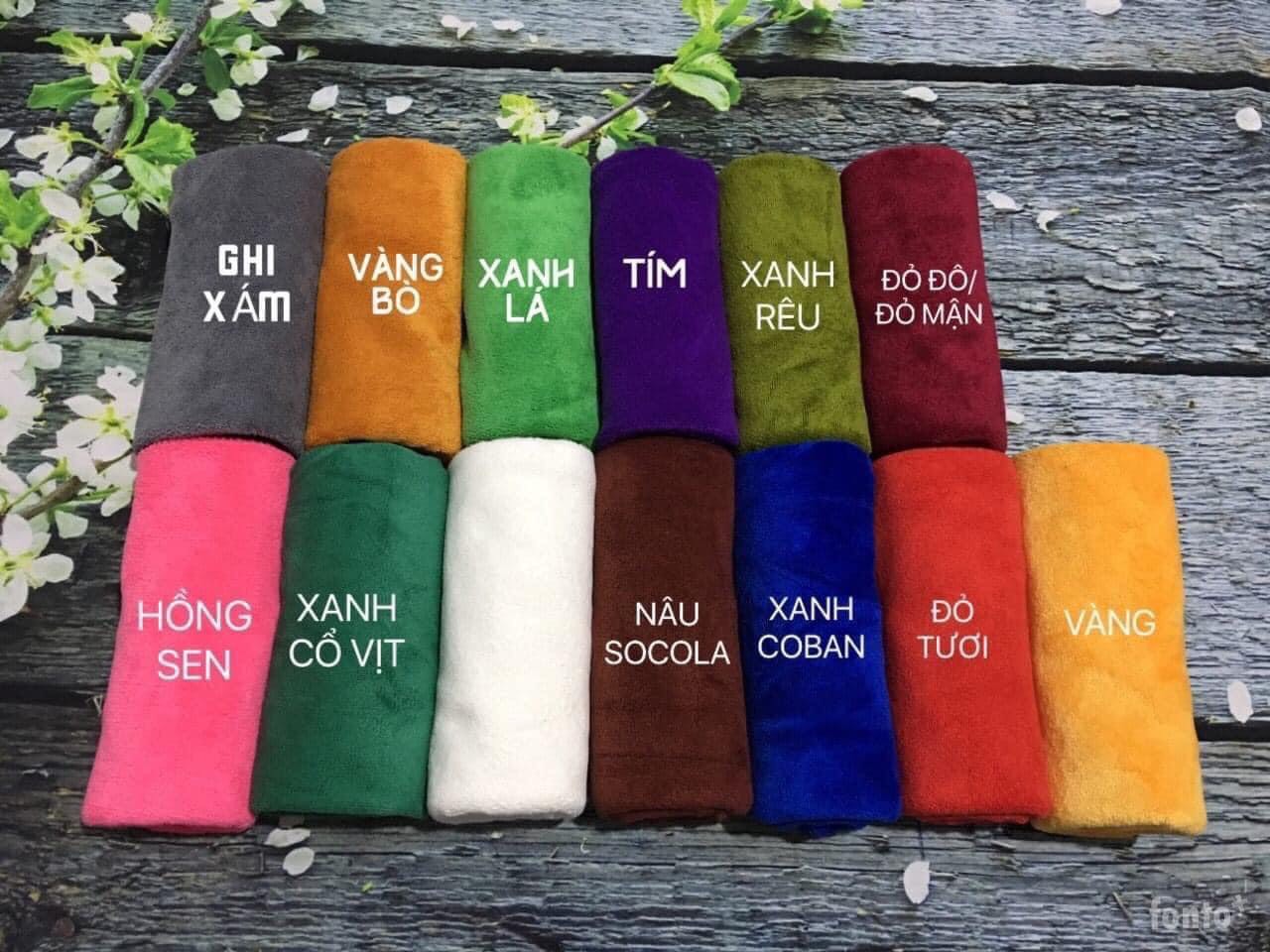 khăn gội đầu siêu thấm hút