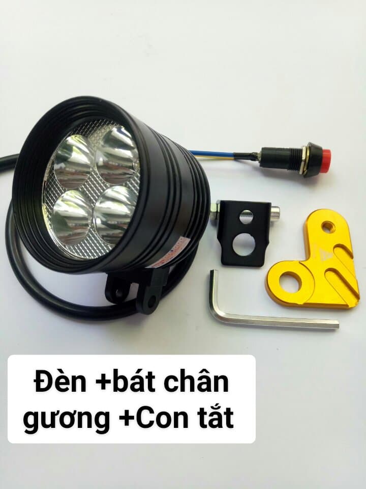 ĐÈN TRỢ SÁNG L4 NGẮN 3 CHẾ ĐỘ LẮP CHÂN GƯƠNG -hàng loại 1.tặng kèm con tắc  - Sản Phẩm Chất Lượng, Gian Hàng Uy Tín, Giá Cả Cực Tốt, Mua Ngay.