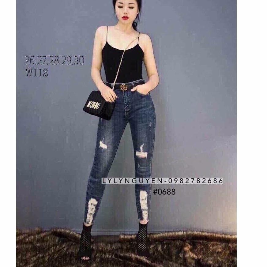[HCM][ Ngọc Trinh ] Quần Jean Nữ Thời Trang Chất Liệu Đẹp ĐP 522(NEW) - ÁO THUN TRƠN - Dong Phuong Fashion