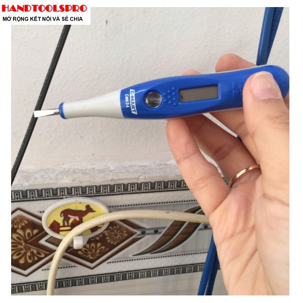 Bút thử điện hiển thị số 135mm L0034 C-MART (HÃNG ĐỔI MẪU NEW 2025)