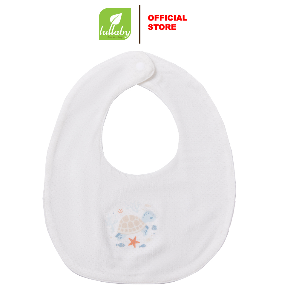 LULLABY - NH868R - Yếm bấm cúc sơ sinh