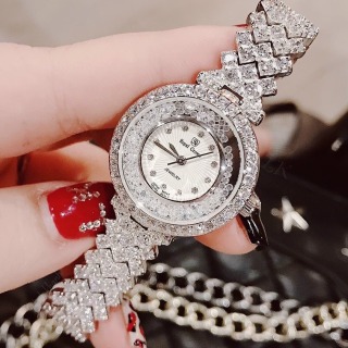 [HCM]Đồng hồ nữ dây kim loại R0yaI Crown RC5381 size 32mm đồng hồ nữ chống nước đồng hồ nữ cao cấp thumbnail