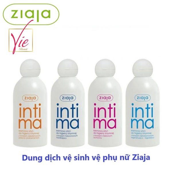 Dung Dịch Vệ Sinh Nữ Intima  dạng sữa dịu nhẹ giúp trẻ hóa vùng kín - Intima Ziaja 200ml