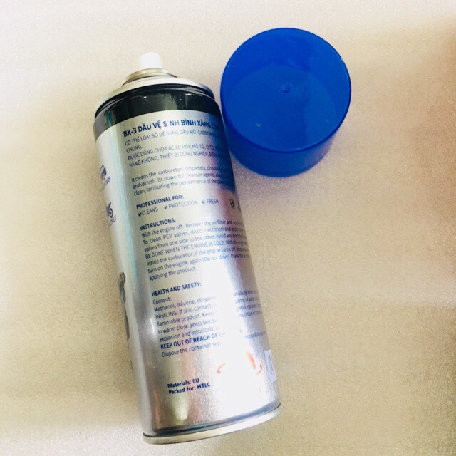 CHAI XỊT VỆ SINH BÌNH XĂNG CON O'TECH BX-3