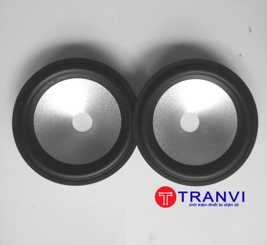 Màng loa 16cm nhám bạc-1 đôi