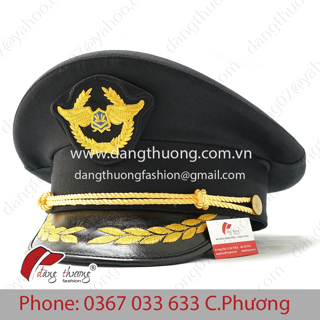 Mũ nón Cơ trưởng phi công thời trang pilot cap