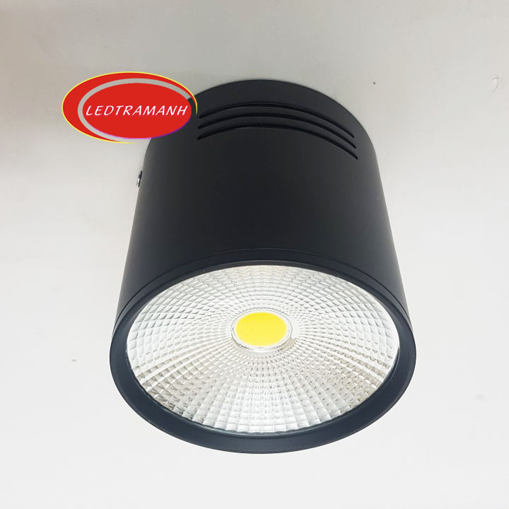 Đèn lon ống bơ Led tròn ốp nổi 12w H2 chip cob đường kính 100mm