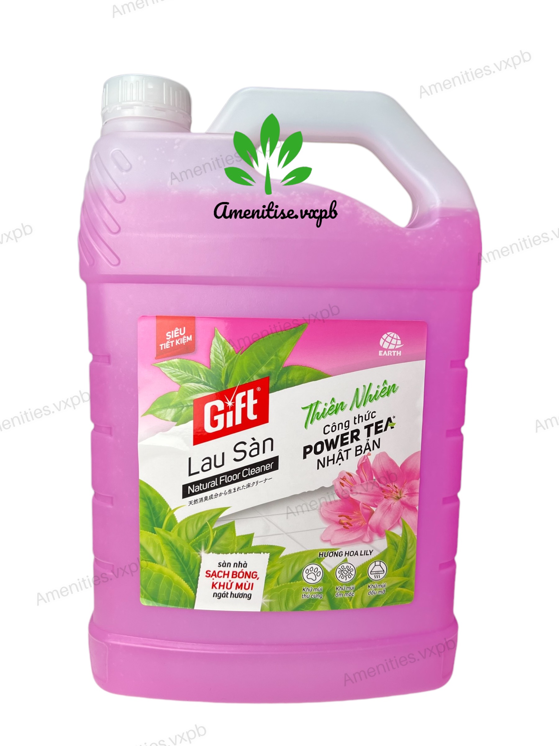 Nước thơm lau sàn Gif 3.8kg.( Mẫu mới)