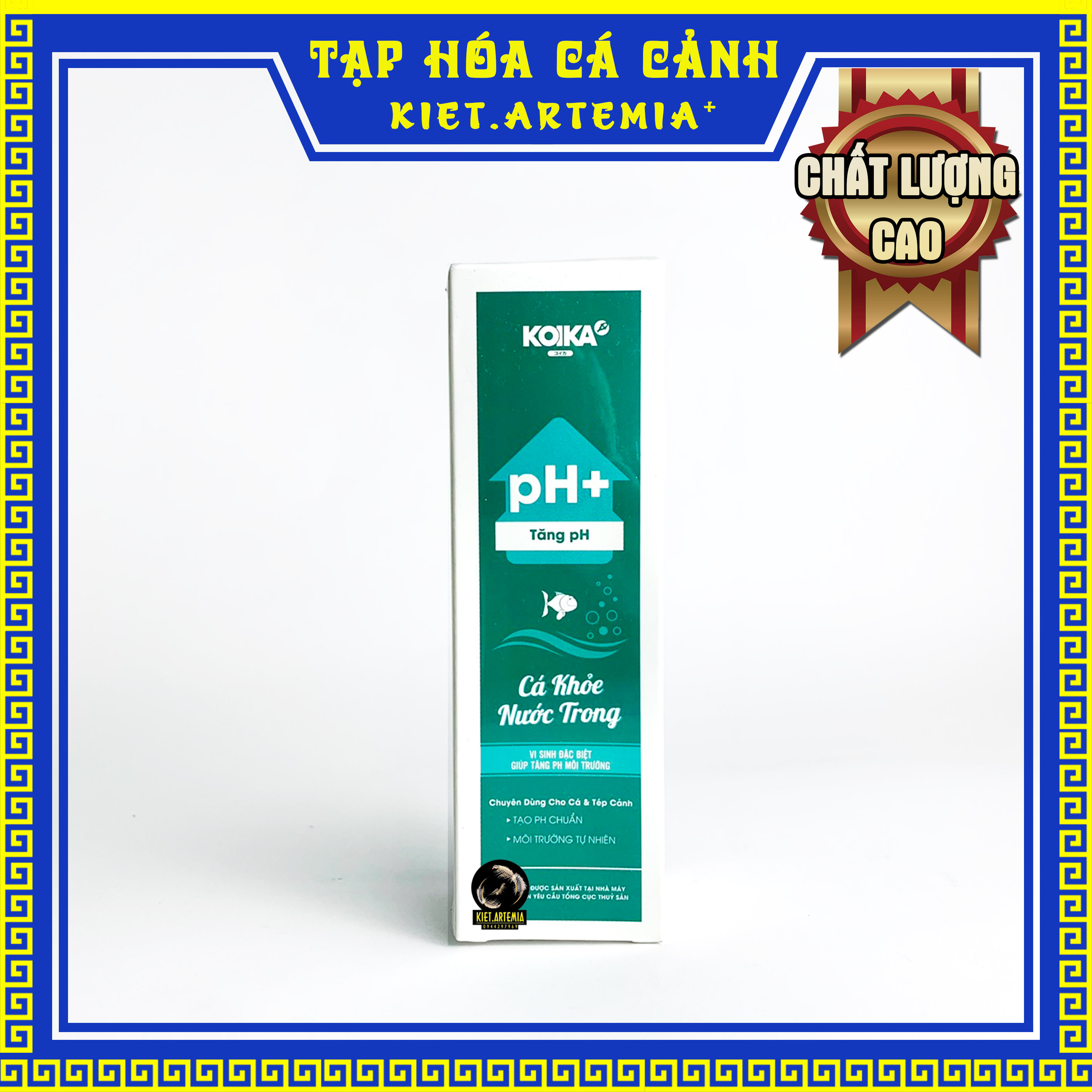 Dung dịch tăng giảm ph,koika,tăng ph, giảm ph cho hồ cá