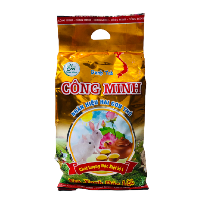 [HCM]TRÀ CÔNG MINH LÀI HIỆU HAI CON THỎ 200G