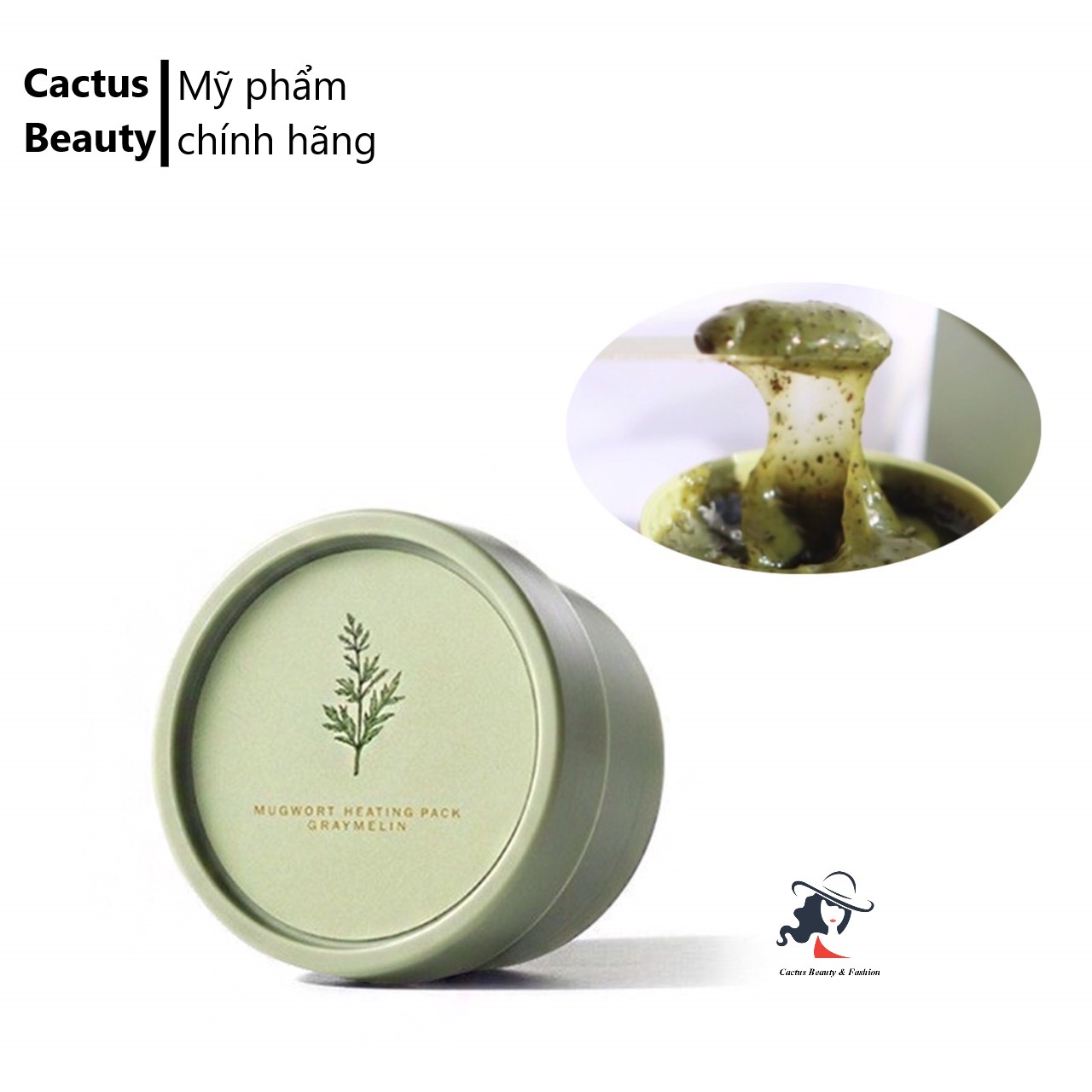 Mặt nạ Ngải Cứu Graymelin Mugwort Heating Pack 100ml