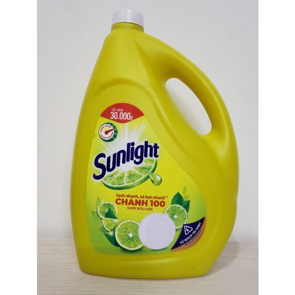 Nước rửa chén Sunlight can 3.5kg/ túi 3.4kg