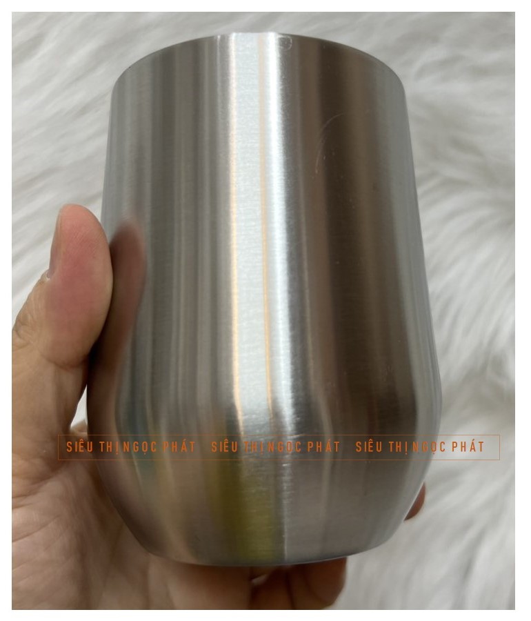 Ly/ cốc NHẬT kiểu dáng thân bầu miệng rộng_Hàng Nhật Bãi_380ML