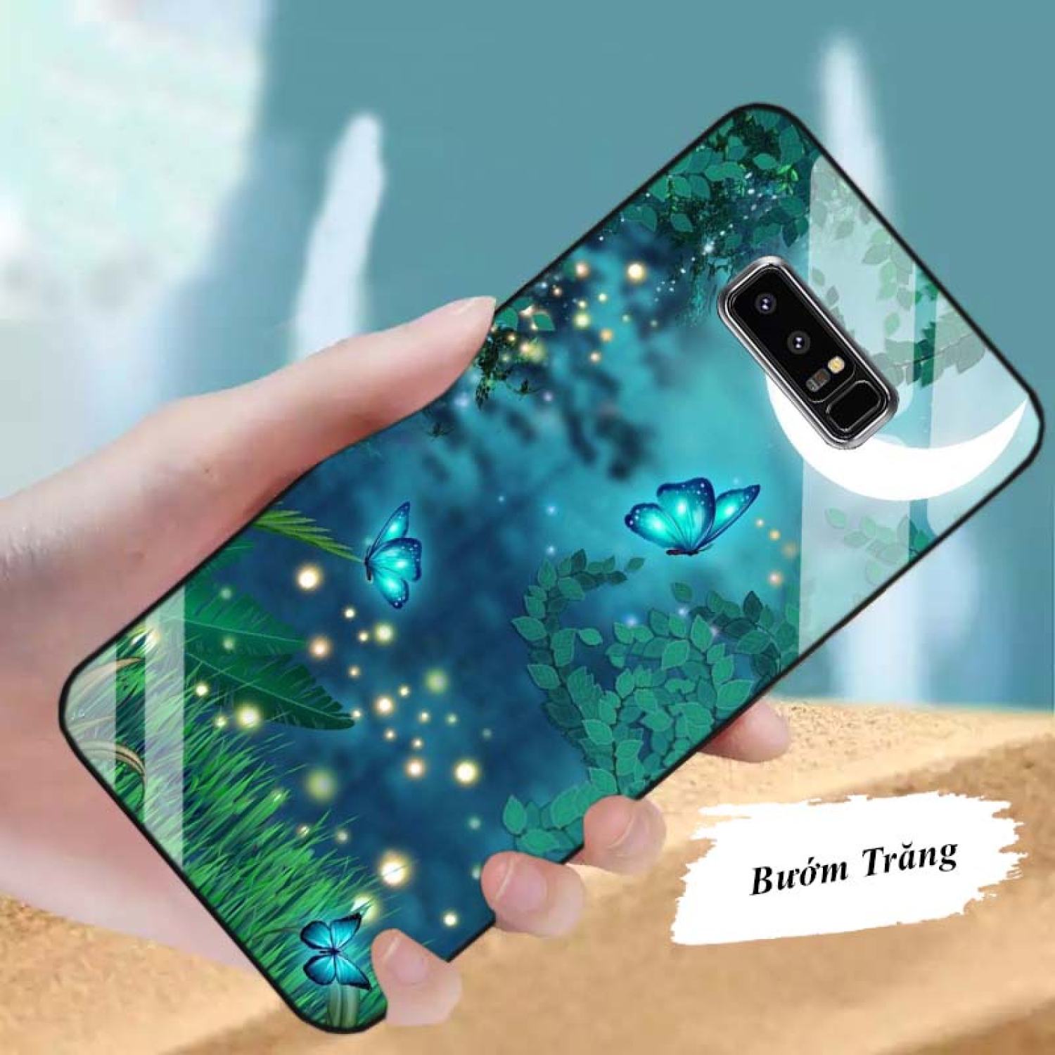Ốp SAMSUNG NOte 8, S8, S8 Plus Lưng Kính Cường Lực Cao Cấp Mới ƞhất