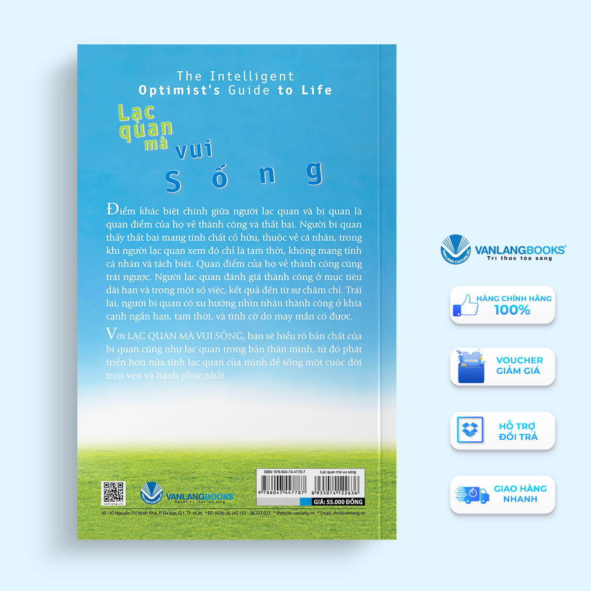 Sách - Lạc Quan Mà Vui Sống-Vanlangbooks