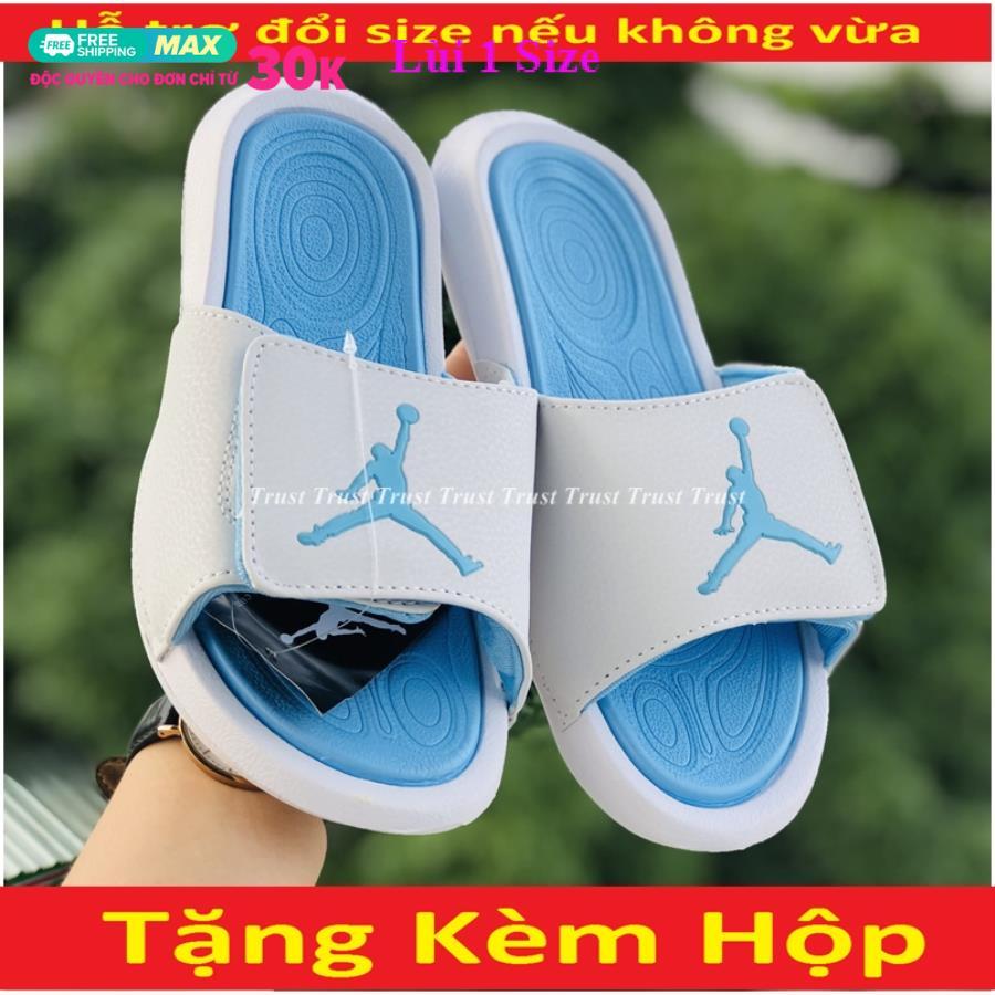 Dép quai ngang thời trang jordan jd hydro 6 trắng xanh mint - trust - dép nam - dép nữ - dép quai ngang - dep nam - dep nu - dep quai ngang - dép thể thao - dep the thao