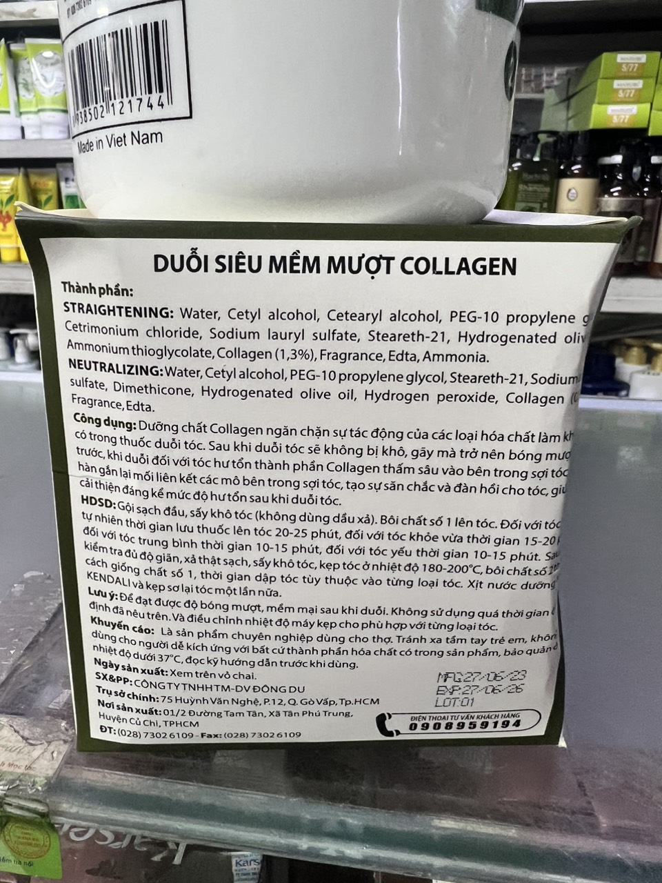 Thuốc ép collagen cho tóc khỏe Kendali 1000ml x2