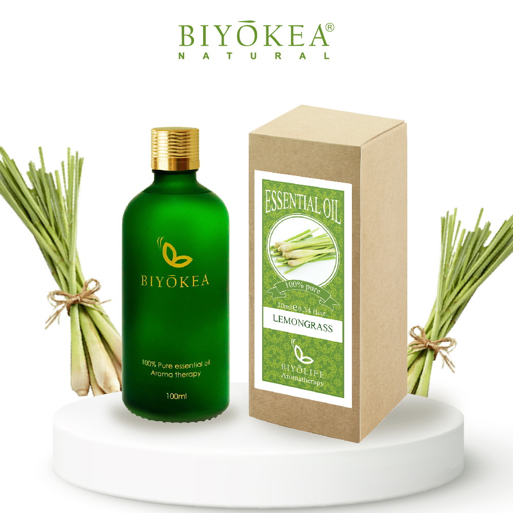 Tinh Dầu Sả Chanh Biyokea 100ml