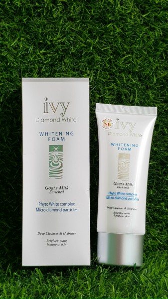 [HCM]Sữa rửa mặt sáng da Ivy Diamond white 80ml
