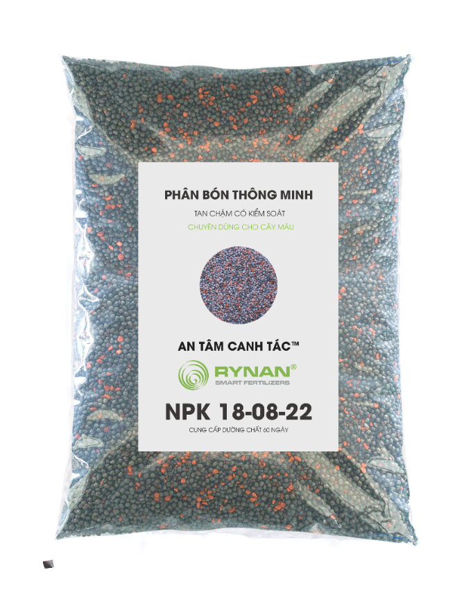 Slow NPK fertilizer 18-08-22 Smart Tan (Sacks 5kg) passed Melons Grid (NEW)