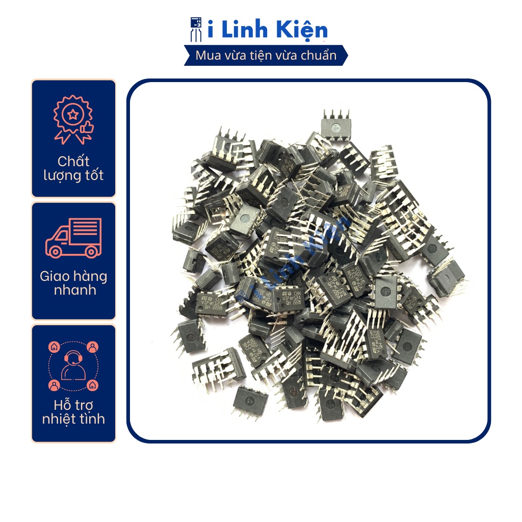 IC nguồn Viper12A chất lượng tốt combo 10 con.
