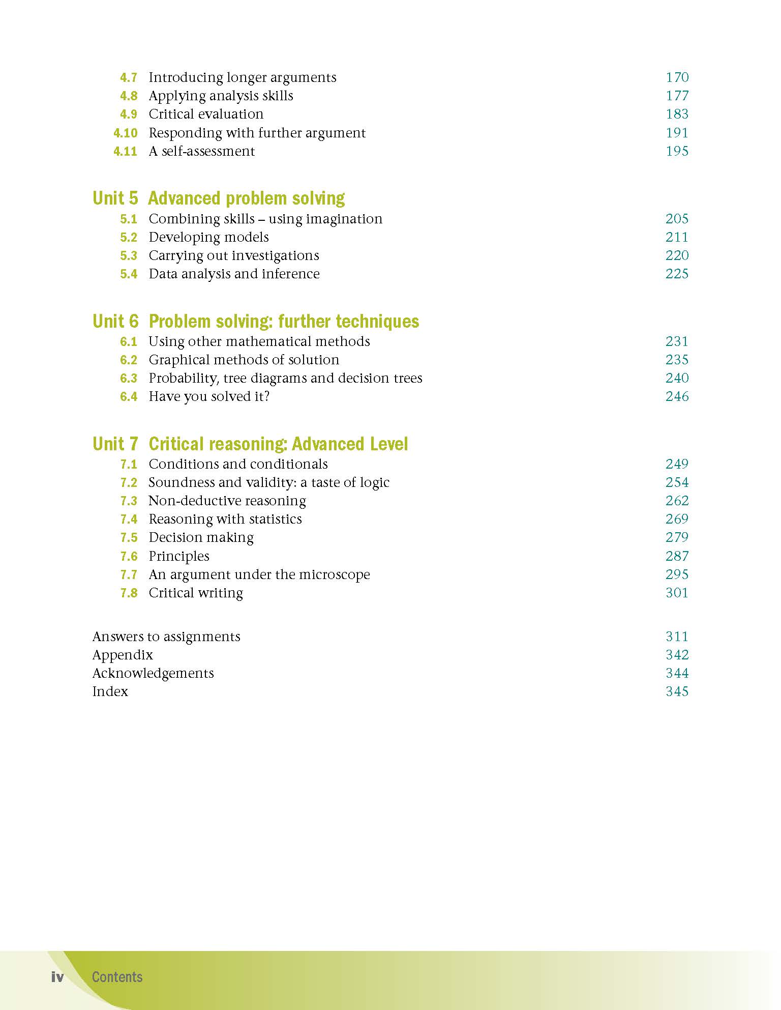 Thinking Skills