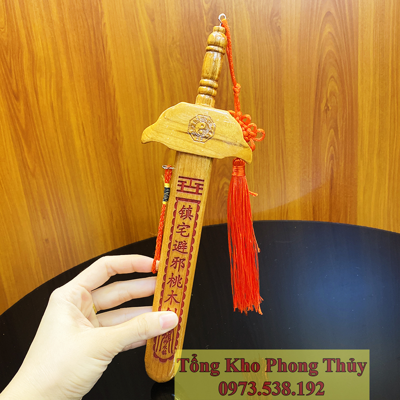 KIẾM THẤT TINH - GỖ ĐÀO TỰ NHIÊN CAO CẤP