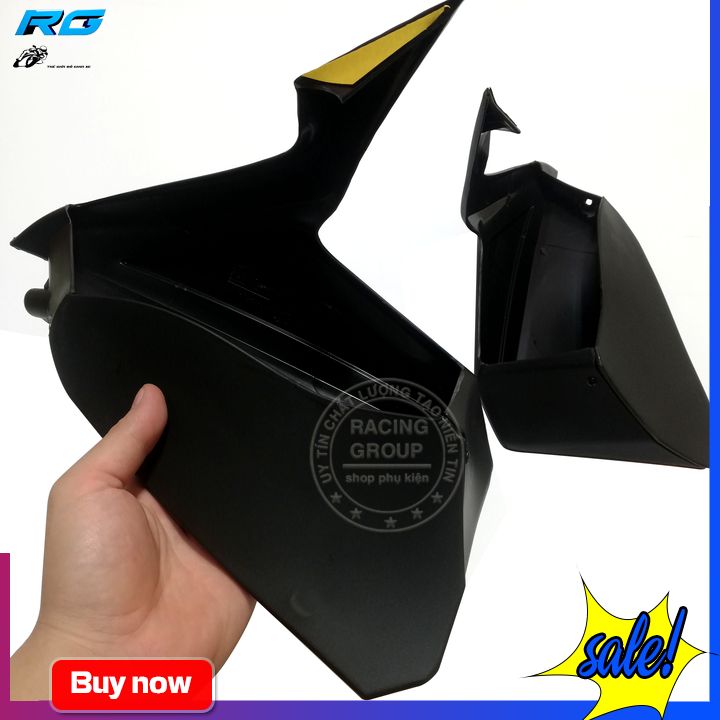 Hộc Đựng Đồ Xe Máy NVX Màu Đen
