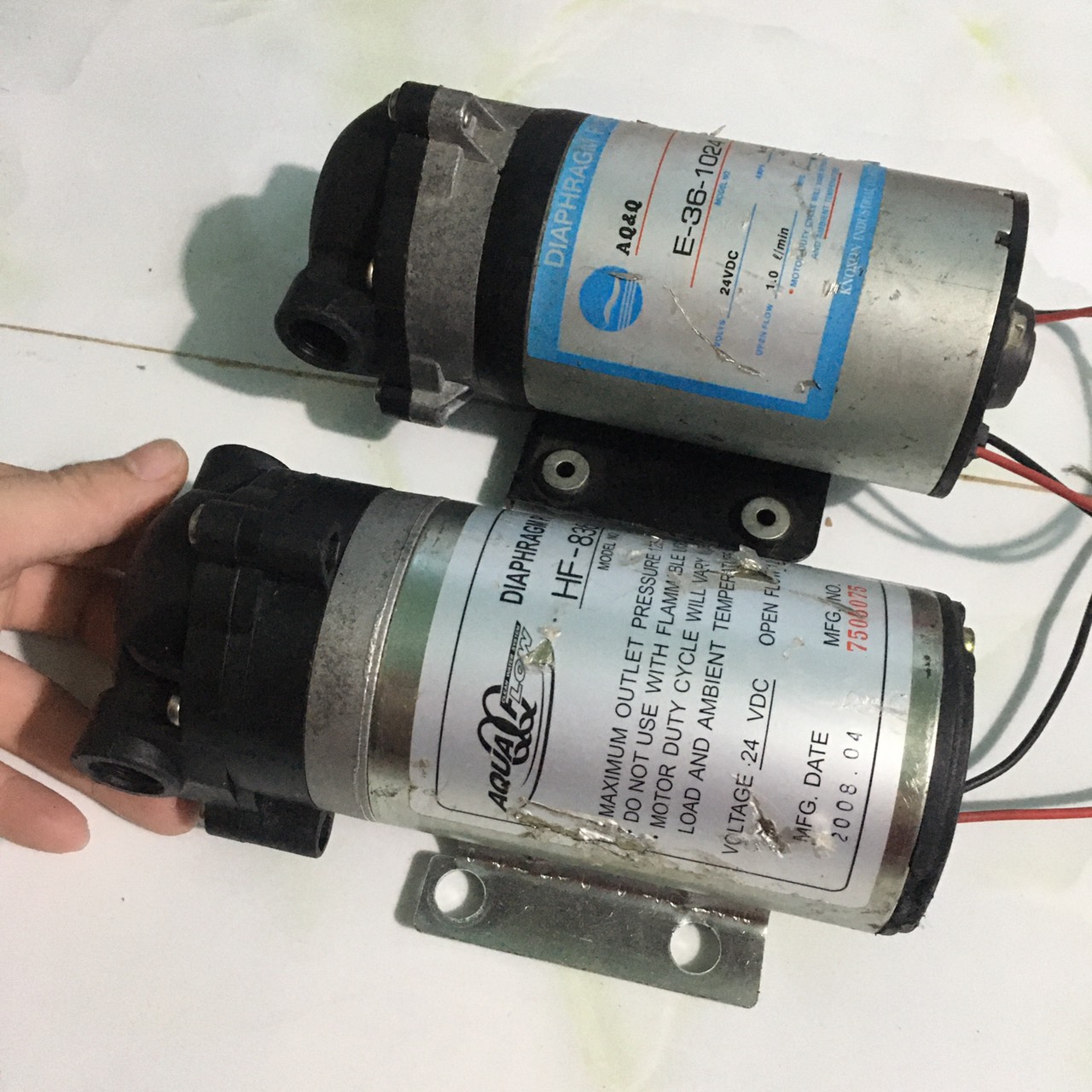 Máy bơm áp 24V máy lọc nước RO hàng tháo máy