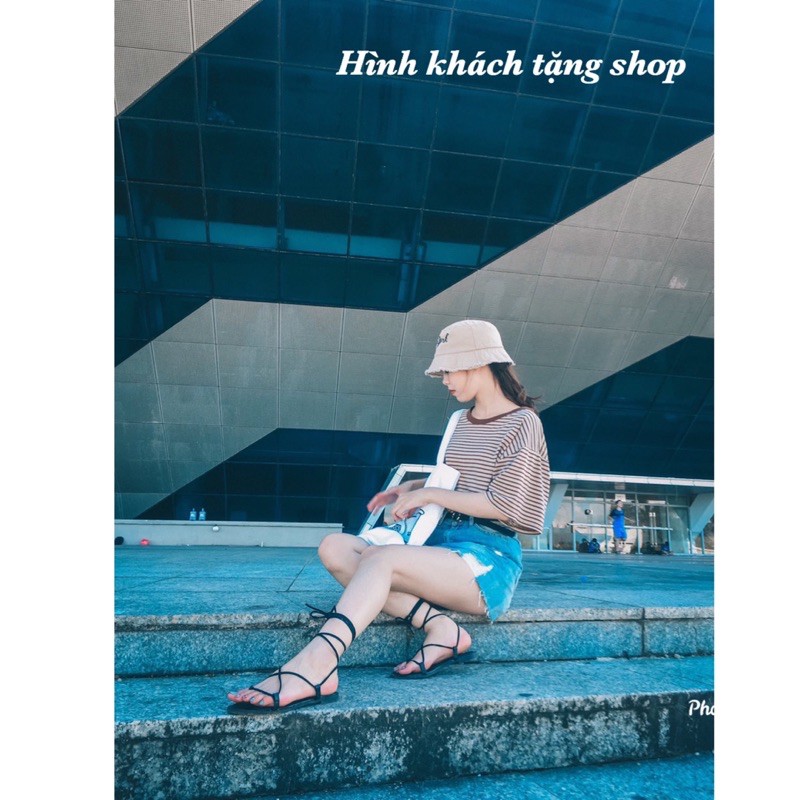 [HCM]GIÀY SANDAL NỮ CỘT DÂY CHIẾN BINH