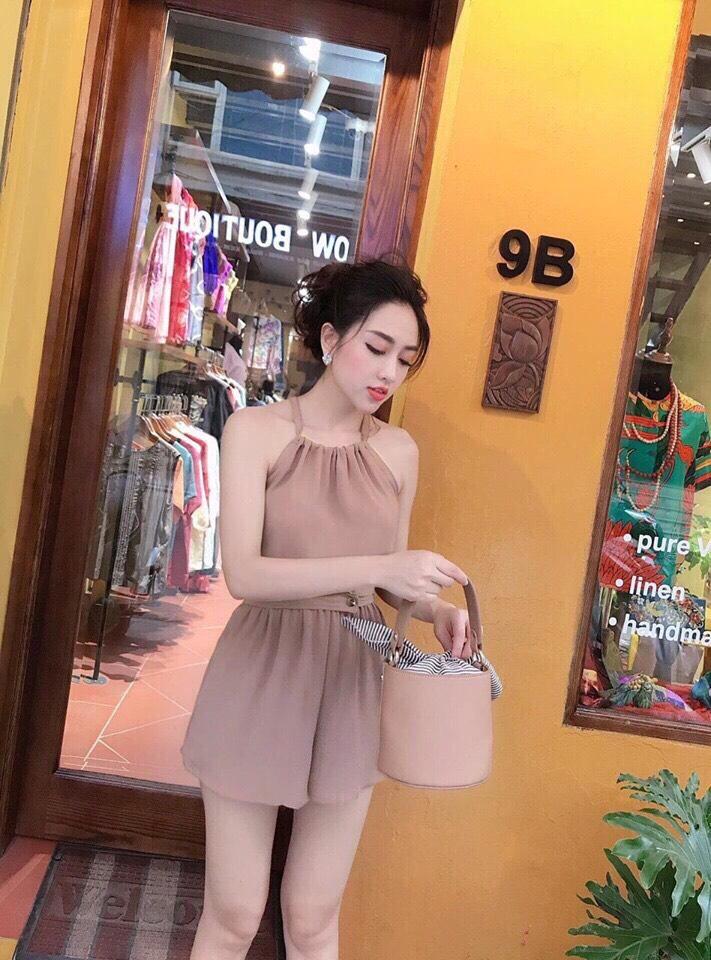 Set Bộ jumpsuit Yếm Cao Cấp Siêu Đẹp