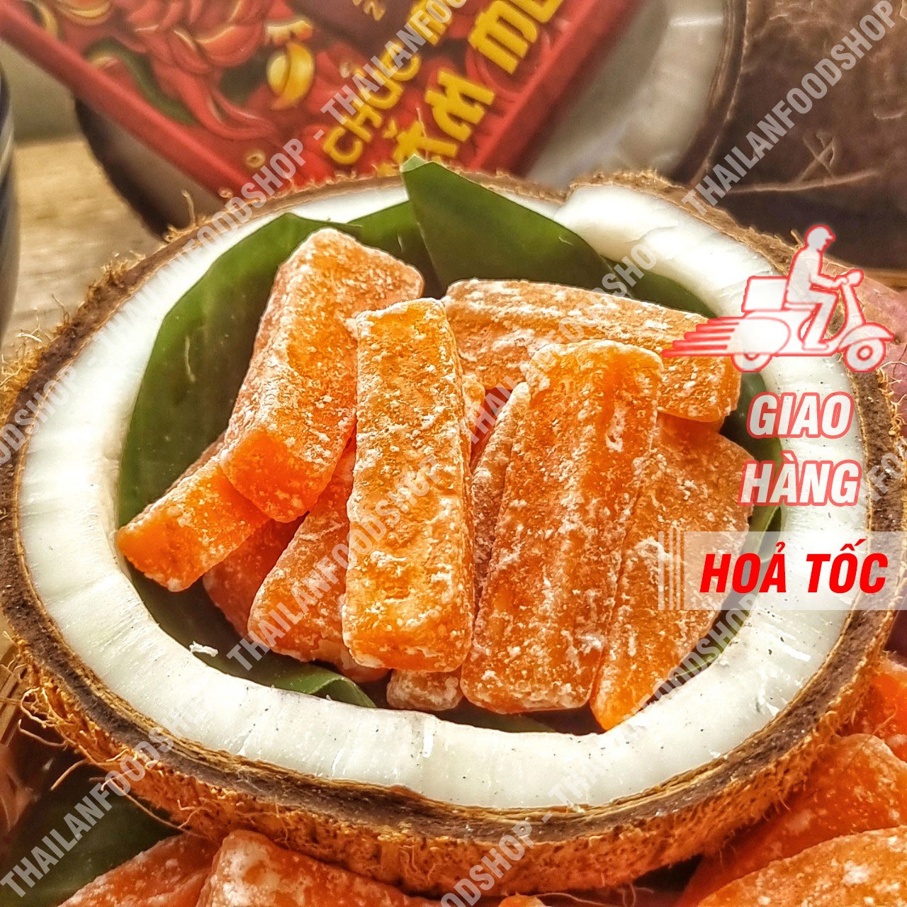 Mứt Khoai Lang Cây Lon 500gram
