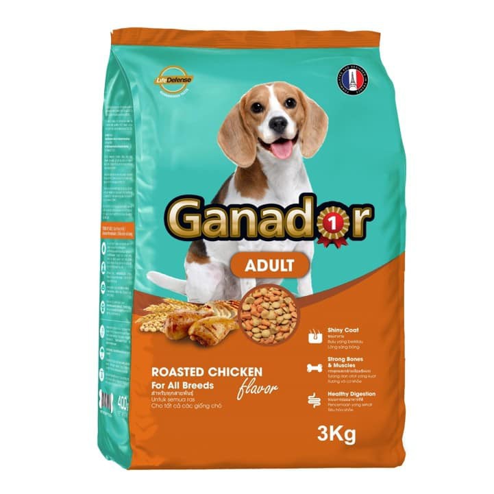 [400g] Thức Ăn Hạt Cho Chó Ganador, FIB's Nhiều Vị