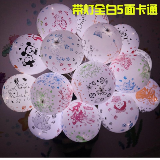 Bóng Bay Phát Sáng (Combo 10 Quả)