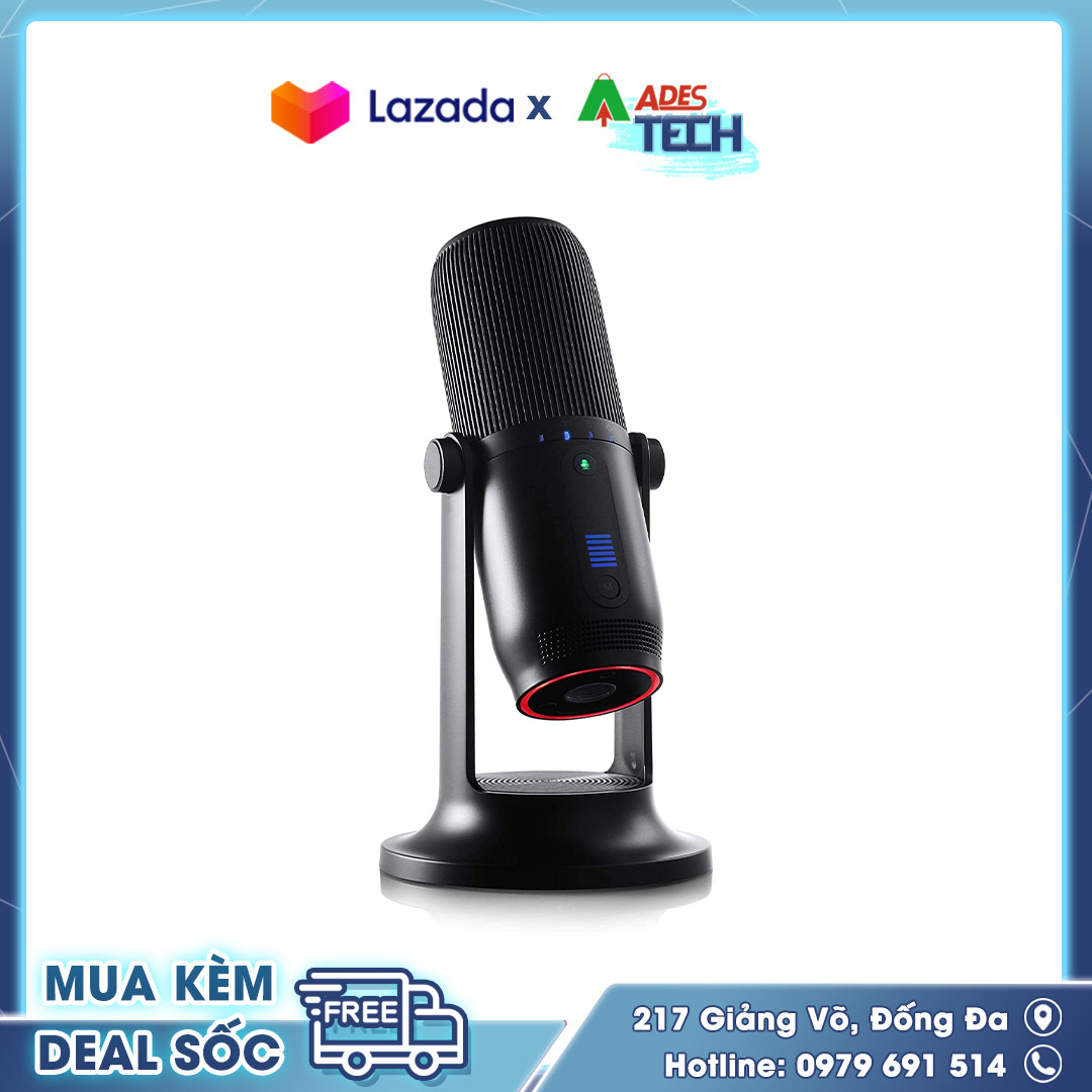 [HÀNG CHÍNH HÃNG] Microphone Thronmax M2 Pro Mdrill One Pro Jet Black 96khz M2PB - Tốc Độ Bit 24 - Bảo Hành 12 Tháng