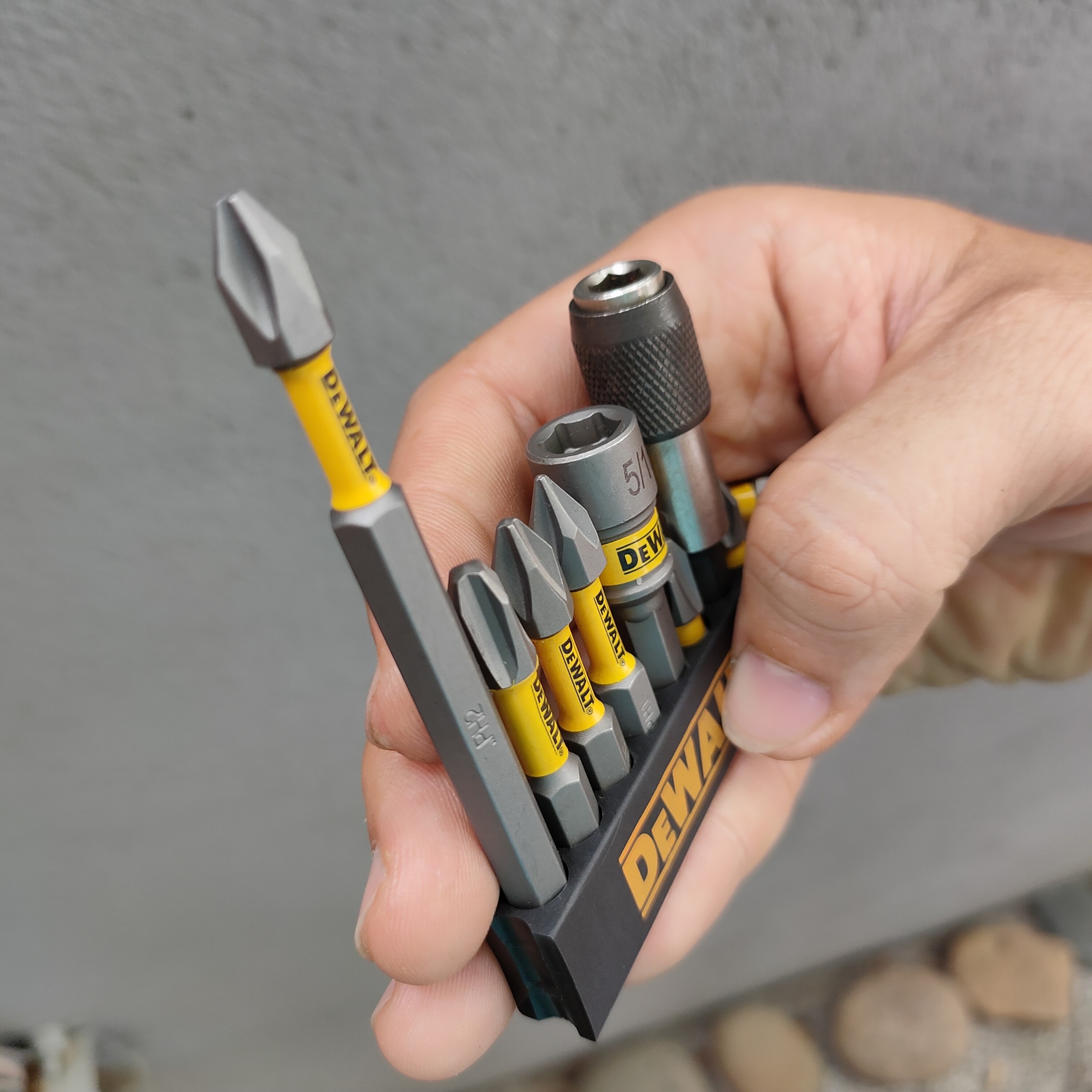 COMBO MŨI VÍT DEWALT - ĐẦU TÔN - ĐẦU NỐI VÍT - DÀI 5cm,9cm