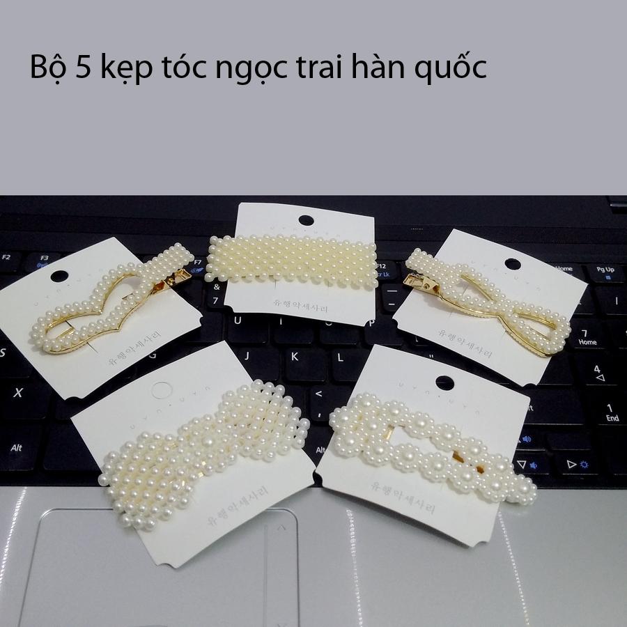 Combo 5 Kẹp Tóc Hàn Quốc Siêu Xinh